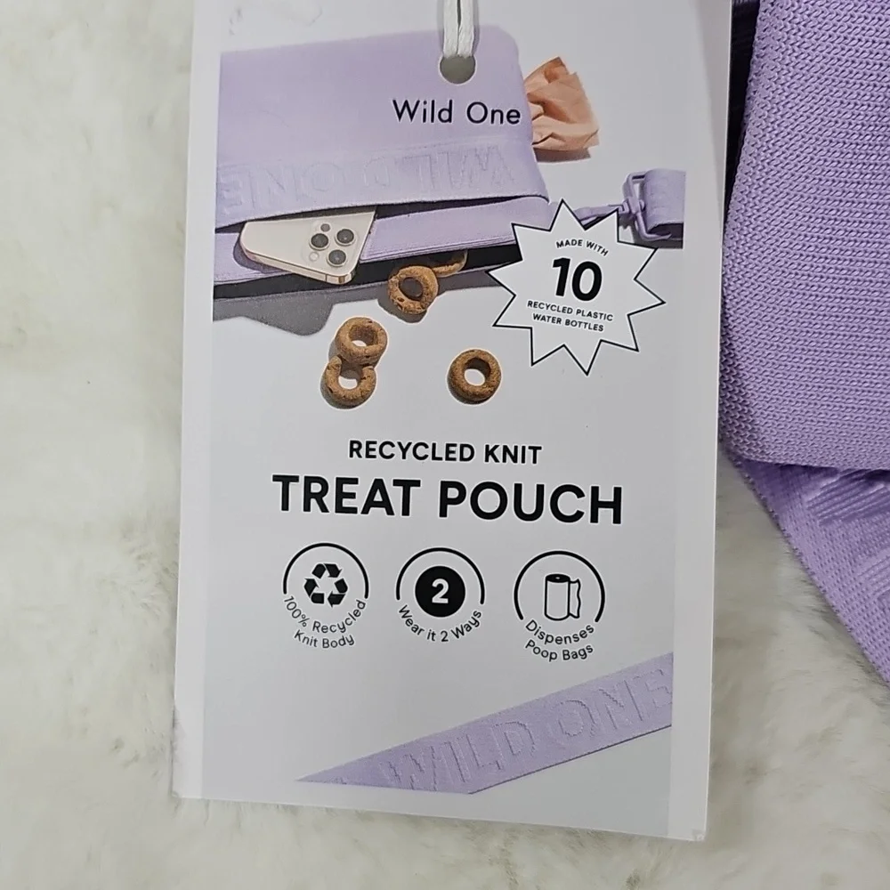 Wild One Treat Pouch -Lilac